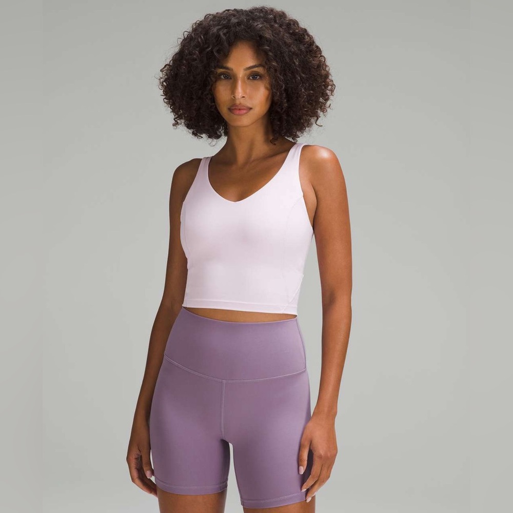 Lululemon Align Tank Top *Light Support, C/D Cup Meadowsweet Pink. NWT Size 10